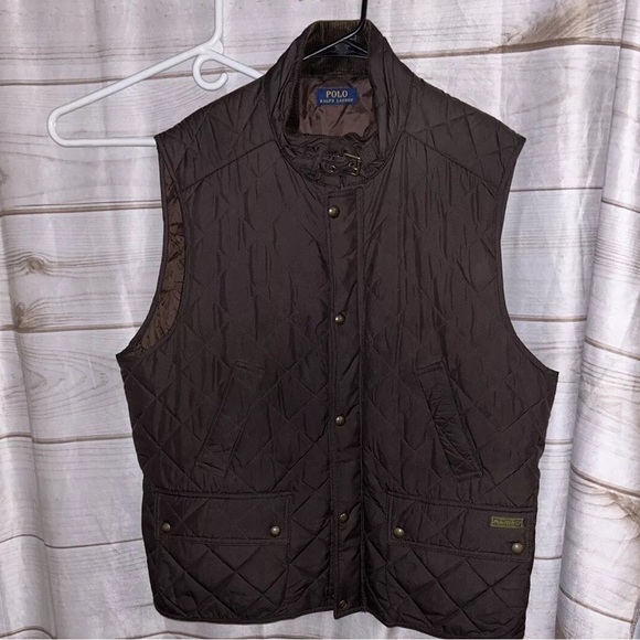 Polo. Ralph Lauren Quilted Vest - Picture 6 of 11